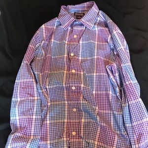 Michael Kors button down flannel shirt